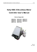 Предварительный просмотр 1 страницы Kelly KBS-X User Manual