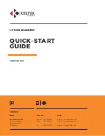 Keltek L-TRON Quick Start Manual preview