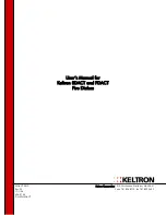 Preview for 1 page of Keltron FDACT User Manual