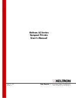 Keltron LC Series User Manual предпросмотр