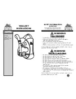 Kelty KIDS WALLABY Instruction Manual preview