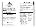 Preview for 2 page of Kelty Backcountry Series Instructions Manual