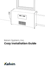 Kelvin Cozy Installation Manual preview