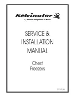 Kelvinator 10DF-13 Service & Installation Manual preview