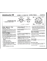 Kelvinator ALG181J6 Operating Instructions предпросмотр