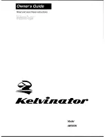 Kelvinator AW300K Owner'S Manual предпросмотр