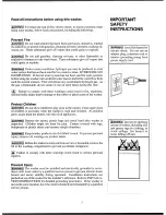 Preview for 3 page of Kelvinator AW301G Instruction Manual