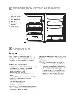 Предварительный просмотр 4 страницы Kelvinator ER 1531 T Instruction Booklet