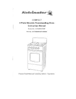 Kelvinator KC54B Instruction Manual предпросмотр