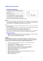 Предварительный просмотр 8 страницы Kelvinator KCCF073WS Instruction Manual