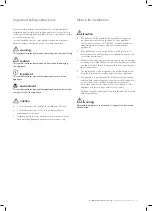 Preview for 3 page of Kelvinator KSD25HRH Installation Manual