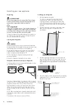 Предварительный просмотр 6 страницы Kelvinator KTM4602WA User Manual