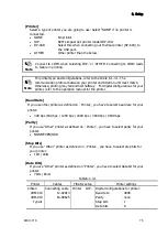 Preview for 85 page of KEM MKC-710 Operation Manual