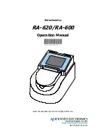 Preview for 1 page of KEM RA-600 Operation Manual