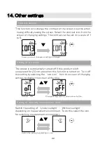 Preview for 22 page of KEM WBGT-301 Operation Manual