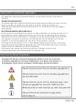 Preview for 4 page of Kemar KRC-130 Instruction Manual