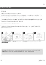 Preview for 62 page of Kemar KRC-175 Instruction Manual