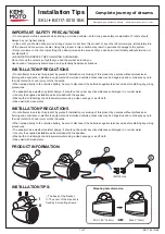 Preview for 1 page of Kemimoto B0117-00101BK Installation Tips