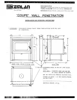 Preview for 1 page of Kemlan COUPE Wall Penetration Installation And Operating Instructions Manual