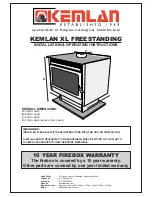 Предварительный просмотр 1 страницы Kemlan XL Installation & Operating Instructions Manual