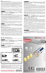 Kemo Electronic M079N Quick Start Manual preview