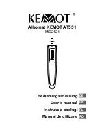 Kemot Alkomat AT551 MIE2124 User Manual preview