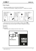 Предварительный просмотр 5 страницы Kemot MIE0214 User Manual