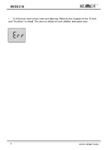 Предварительный просмотр 8 страницы Kemot MIE0214 User Manual