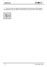 Предварительный просмотр 44 страницы Kemot MIE0214 User Manual