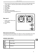 Предварительный просмотр 9 страницы Kemot MSER-1000 Owner'S Manual