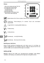 Предварительный просмотр 12 страницы Kemot PROsinus-500S Owner'S Manual