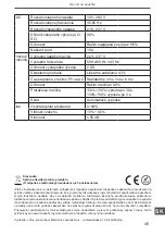 Preview for 45 page of Kemot PROsolar-3500 Owner'S Manual