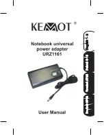 Preview for 1 page of Kemot URZ1161 User Manual