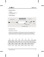 Preview for 3 page of Kemot URZ1161 User Manual