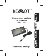 Предварительный просмотр 9 страницы Kemot URZ1161 User Manual