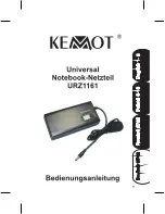 Предварительный просмотр 25 страницы Kemot URZ1161 User Manual