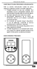 Preview for 21 page of Kemot URZ1224 Owner'S Manual