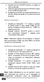 Preview for 24 page of Kemot URZ1224 Owner'S Manual