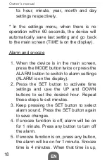 Preview for 18 page of Kemot URZ3219 Owner'S Manual