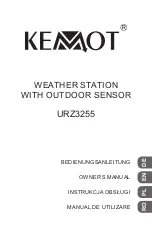 Kemot URZ3255 Owner'S Manual preview