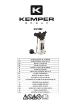 Предварительный просмотр 1 страницы Kemper 1048D Manual