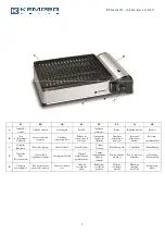 Preview for 2 page of Kemper 104997 Instructions For Assemby, Use And Maintenance