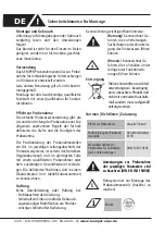 Preview for 2 page of Kemper 188 00 Installation And Operating Manual