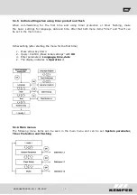 Предварительный просмотр 34 страницы Kemper 620 Installation And Operating Instructions Manual