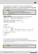 Предварительный просмотр 36 страницы Kemper 620 Installation And Operating Instructions Manual