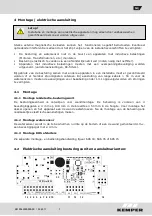 Предварительный просмотр 47 страницы Kemper 620 Installation And Operating Instructions Manual