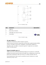 Предварительный просмотр 272 страницы Kemper 64 300 Operating Manual