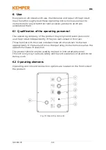 Предварительный просмотр 58 страницы Kemper 64 650 100 Operating Manual