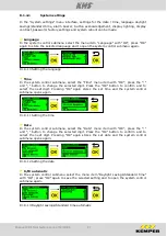 Preview for 24 page of Kemper 686 02 005 Installation And Operating Instructions Manual