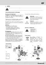 Предварительный просмотр 2 страницы Kemper 714 00 001 Installation And Operating Manual